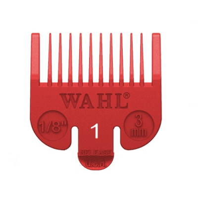 Wahl Attachment Comb - No.1, 3mm Red